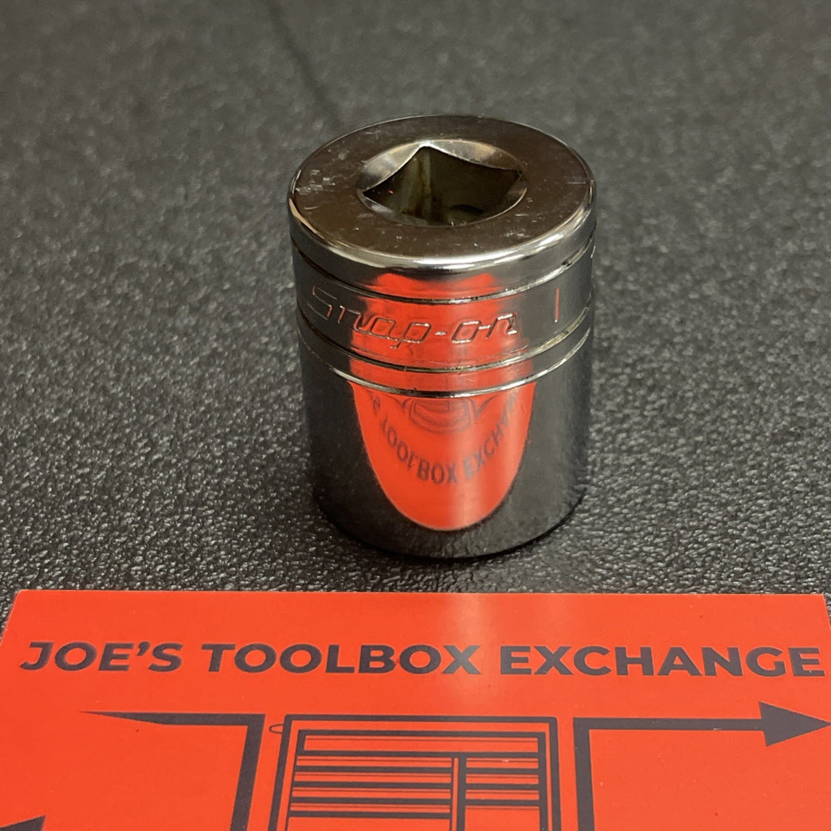 Snap-on Tools USA NEW 1/2" Drive 1" SAE 6 Point Shallow Chrome Socket TW321