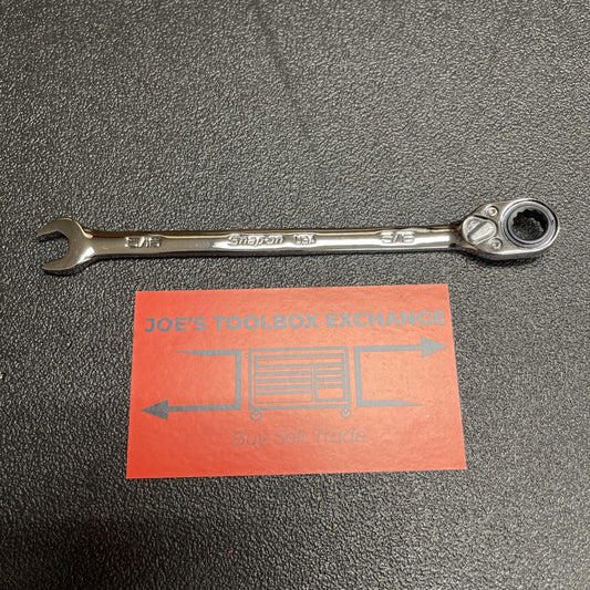 Snap-on Tools USA NEW 5/16" SAE Reversible Ratcheting Combo Wrench SOXRR10A