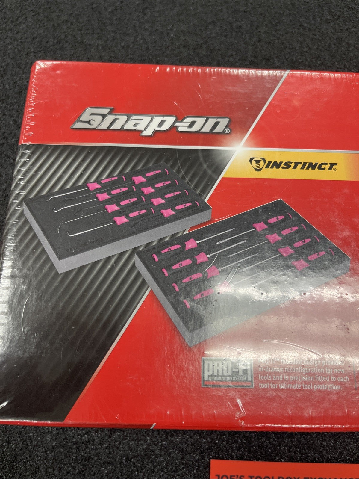 New Snap-on™ Instinct Pink Soft Handled 16pc Mini Screwdriver Set SGMINI16FEP