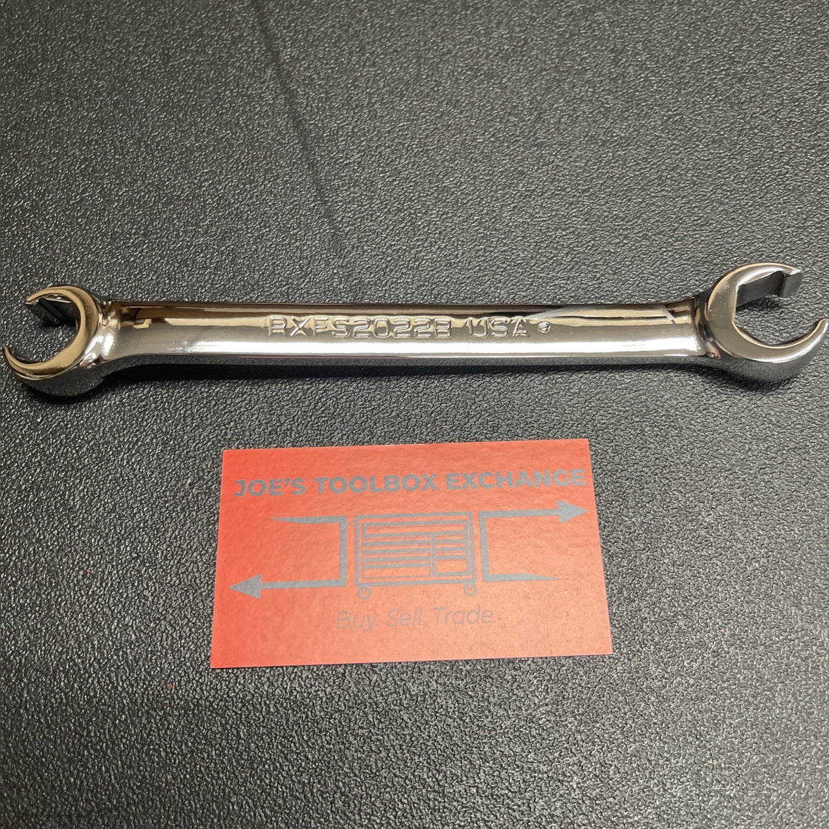 Snap-On Tools USA NEW 5/8" 11/16" SAE Double Flare Nut 6pt Line Wrench RXFS2022B