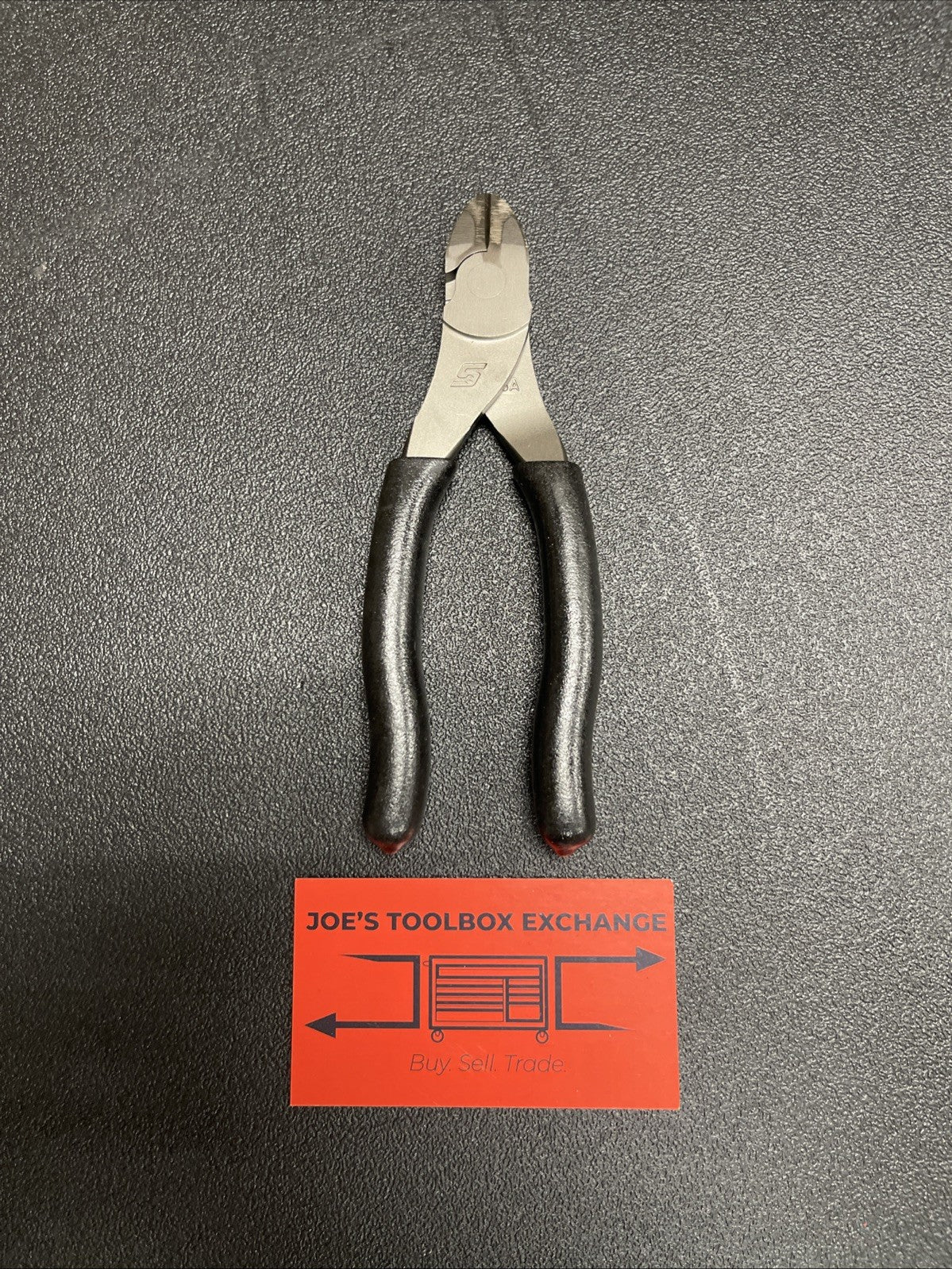 Snap-on Tools USA NEW BLACK Soft Grip 6" Diagonal Cutter Pliers 86ACFBK