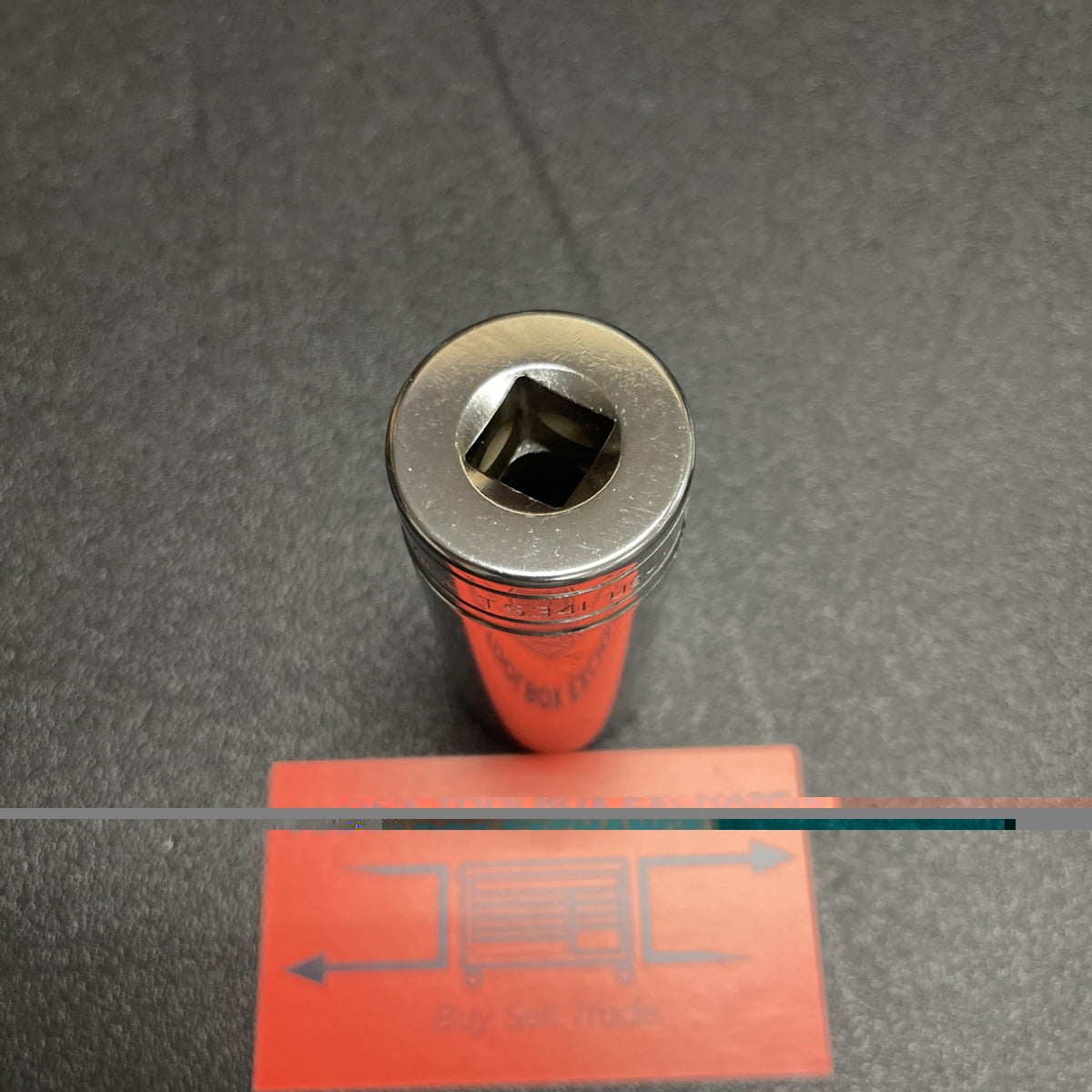 Snap-on Tools USA NEW 1/2" Drive 1-1/16" SAE Deep 6 Point Chrome Socket TS341