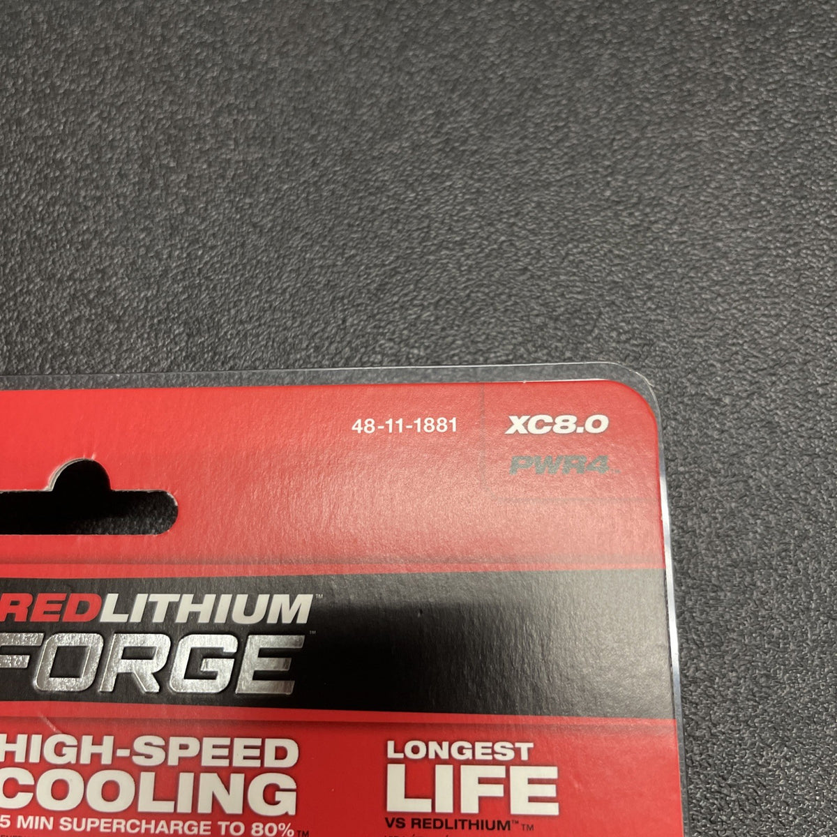 Milwaukee M18 REDLITHIUM FORGE XC 8.0Ah Battery 18V 48-11-1881