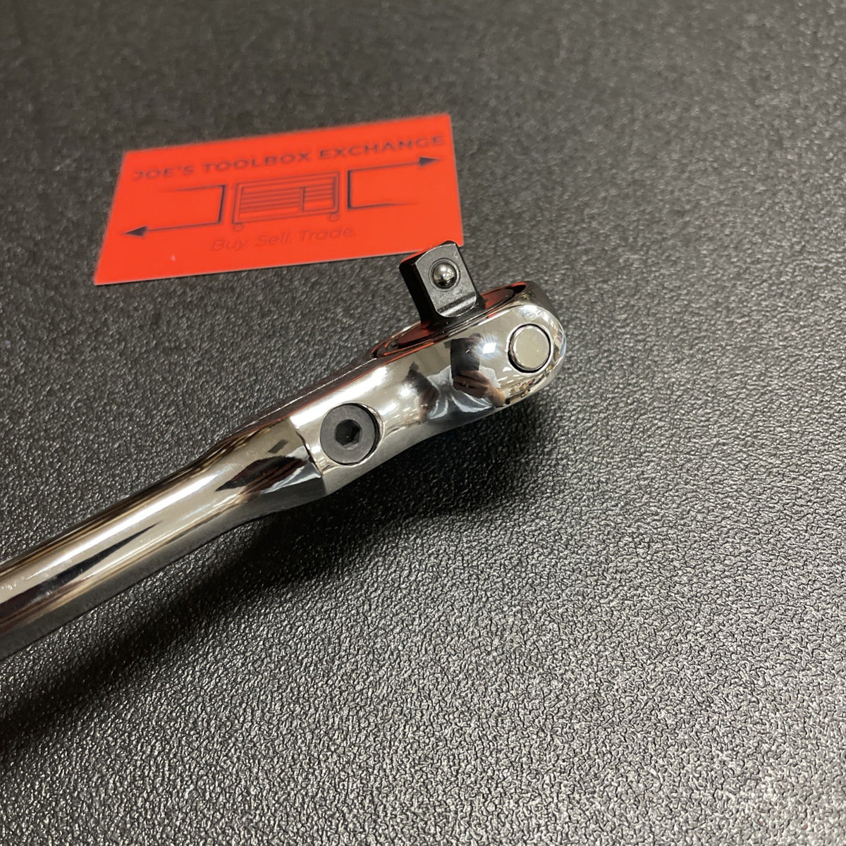 Snap-on Tools DRK TITANIUM 3/8" Drive Hard Grip Round Swivel Ratchet FHNFD100DT
