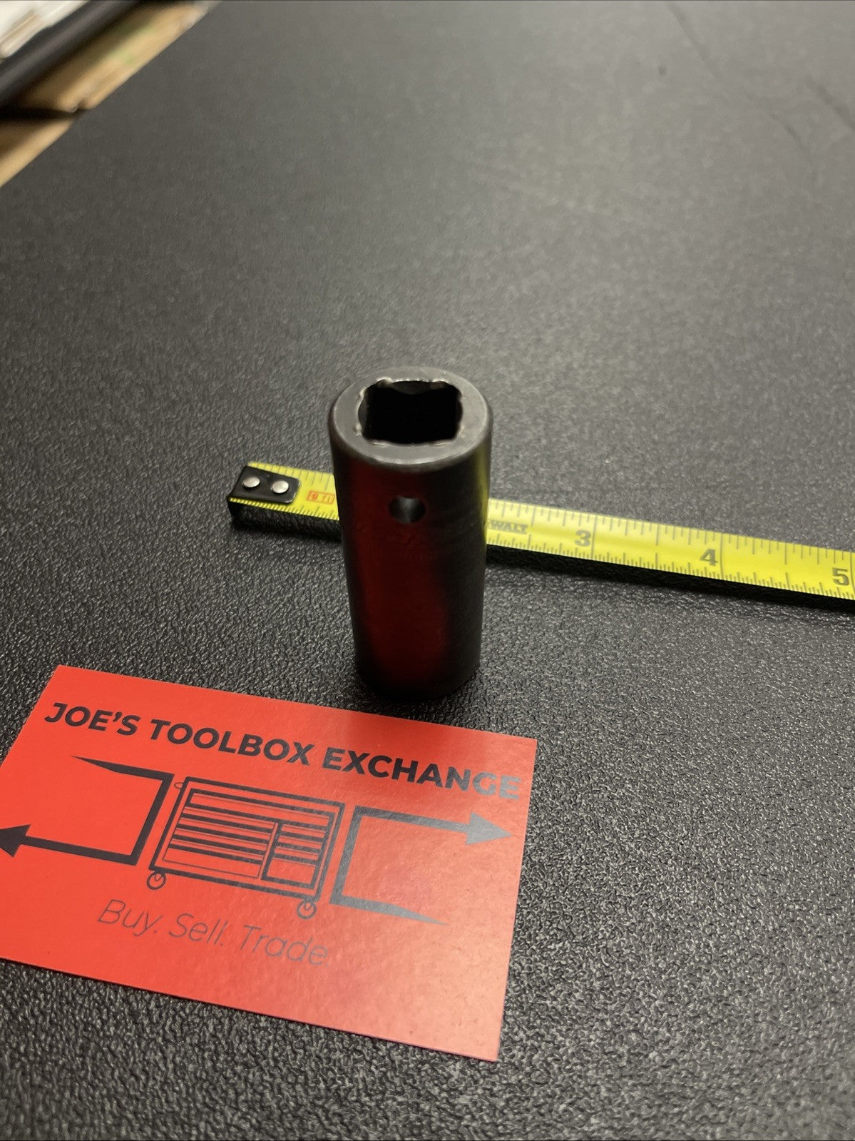 Snap-on Tools USA 1/2" Drive 15mm Metric SEMI DEEP 6pt Impact Socket IMMS150