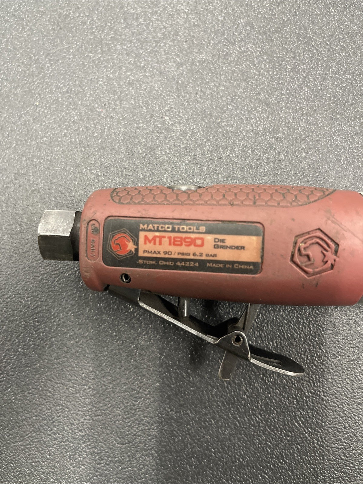 Matco Tools MT1890 High Speed 1/4" Straight Air Die Grinder