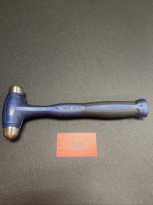 Snap-on Tools USA 24oz/680g POWER BLUE Soft Grip Dead Blow Hammer HBBD24MB