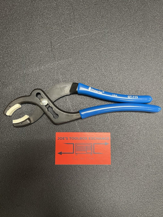 Imperial Tools NEW Blue Soft Grip Slip Joint Soft Non Marring Pliers GT-113