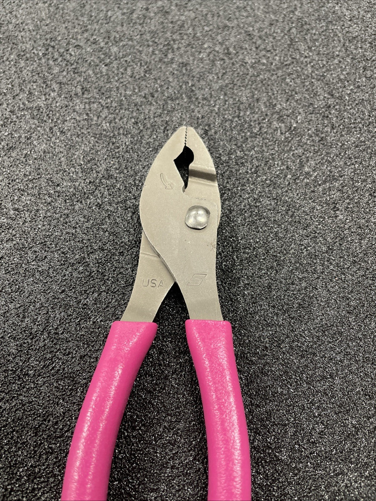 Snap on Tools USA NEW ELECTRIC PINK 6" Talon FlankJaw Slip-Joint Pliers HJ46ACF
