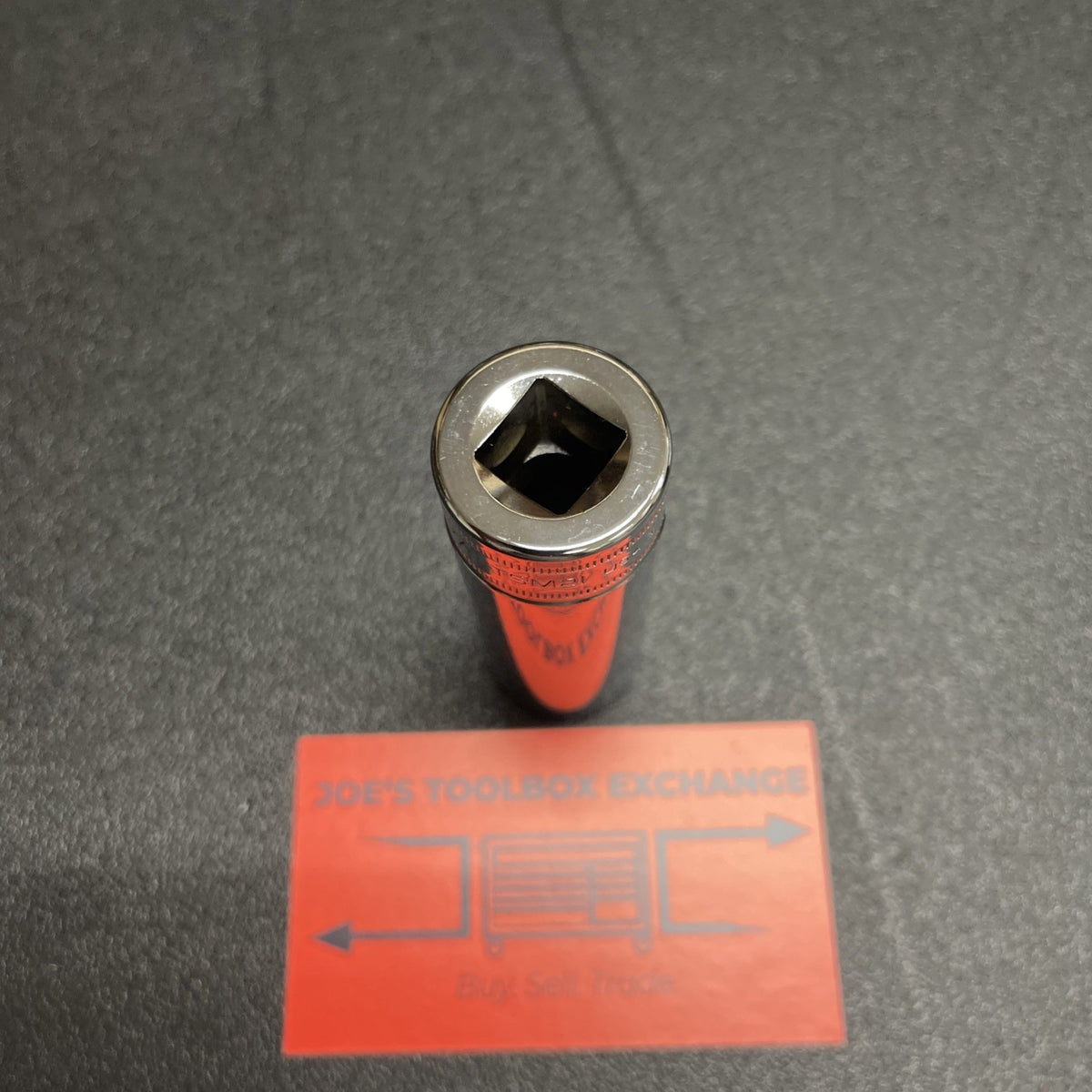 Snap-on Tools USA NEW 1/2" Drive 21mm Metric 6 Point Deep Chrome Socket TSM21