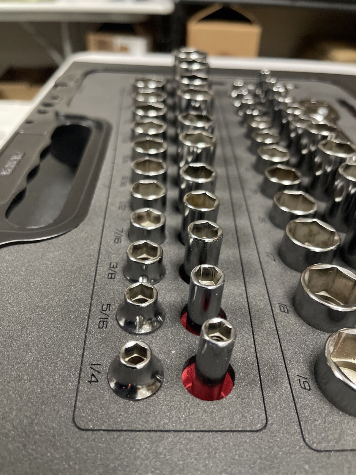 Snap On 51 pc 3/8" Drive 6 Point  Metric SAE General Service Set 251FSMBFR NEW