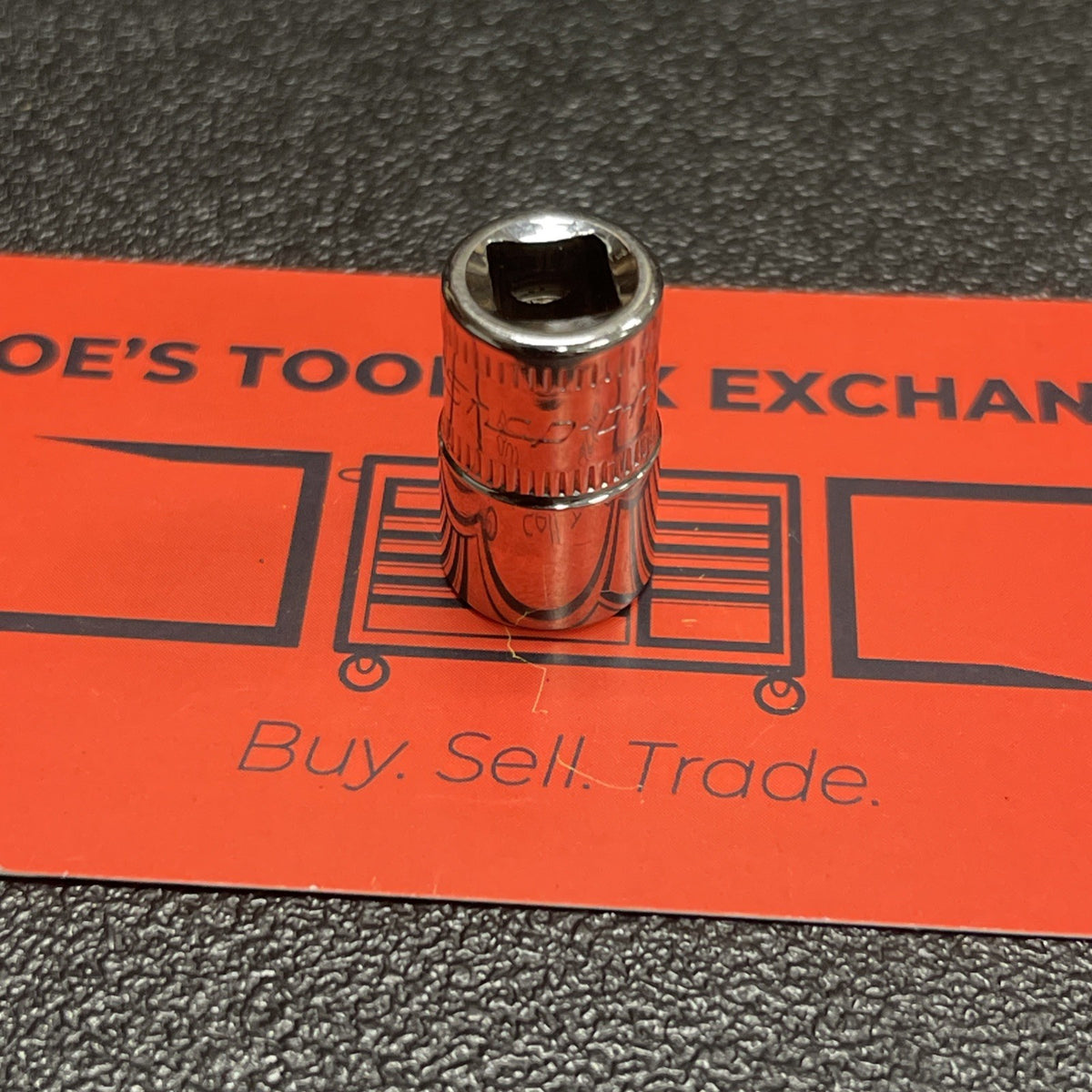 Snap On Tools TMM9 1/4 Dr 6Pt Metric 9mm Flank Dr Shallow Chrome Socket USA