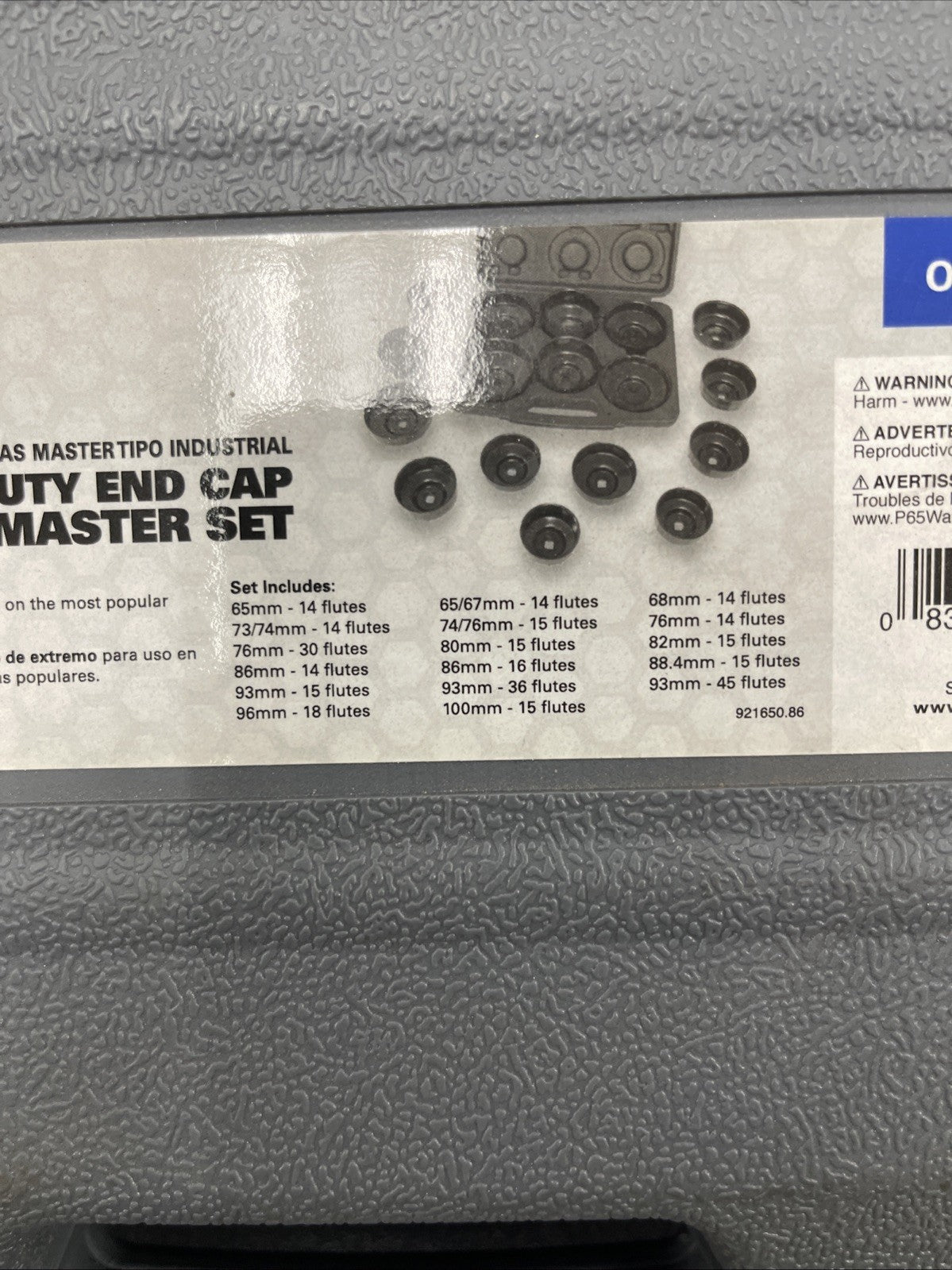Matco Tools 17pcs Heavy Duty End Cap Filter Wrench Master Set OFSHD17 #6