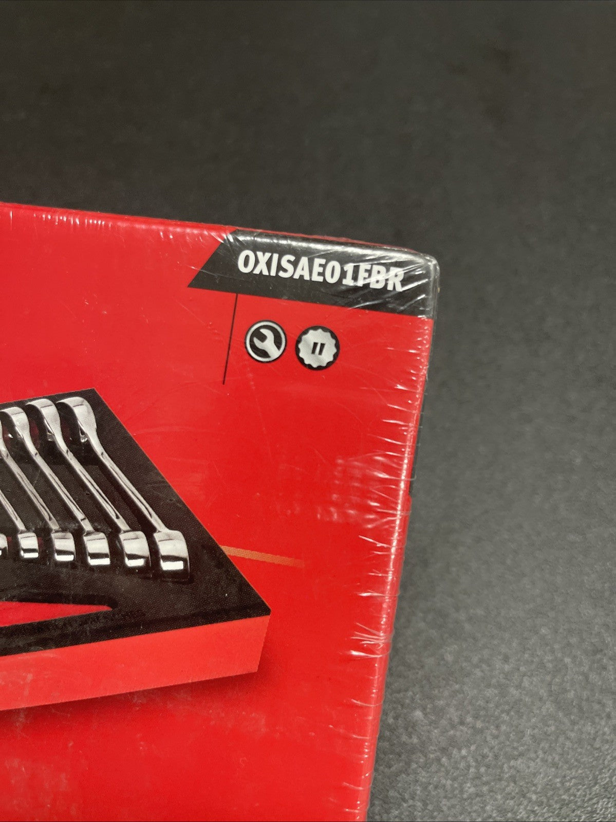 SNAP ON OXISAE01FBR SAE 3/16"- 3/4" 13pc 12Pt  Midget Combo Wrench Set Red Foam