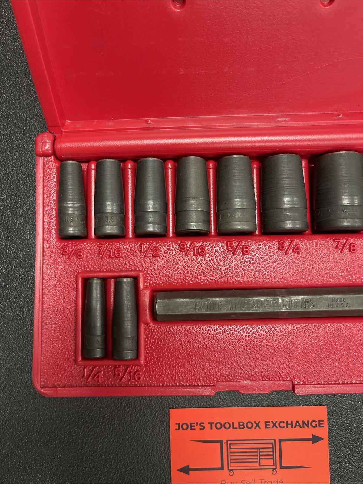 Matco Tools 79PK 11pc Punch Set Gasket Cutter Hole w/Case 1/4 - 1"