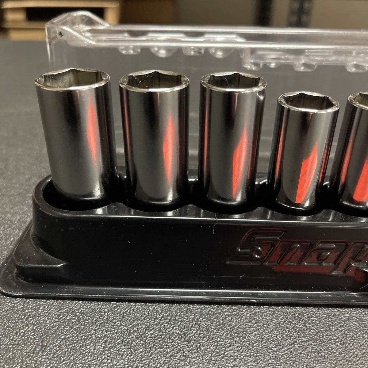 Snap-on MINT! 212SFSMY 12 Piece Metric Deep Socket Set