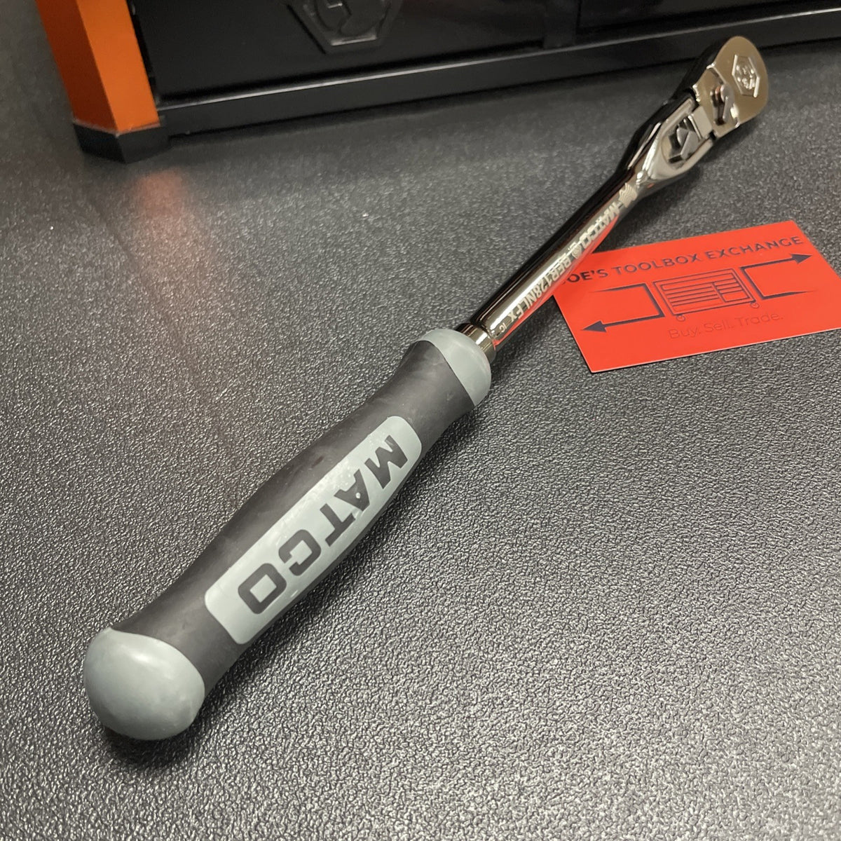 Matco NEW 3/8” Dr. Flex Head Ratchet BFR128NLFx BFR128NLFSG GRAY 12-1/2” 88