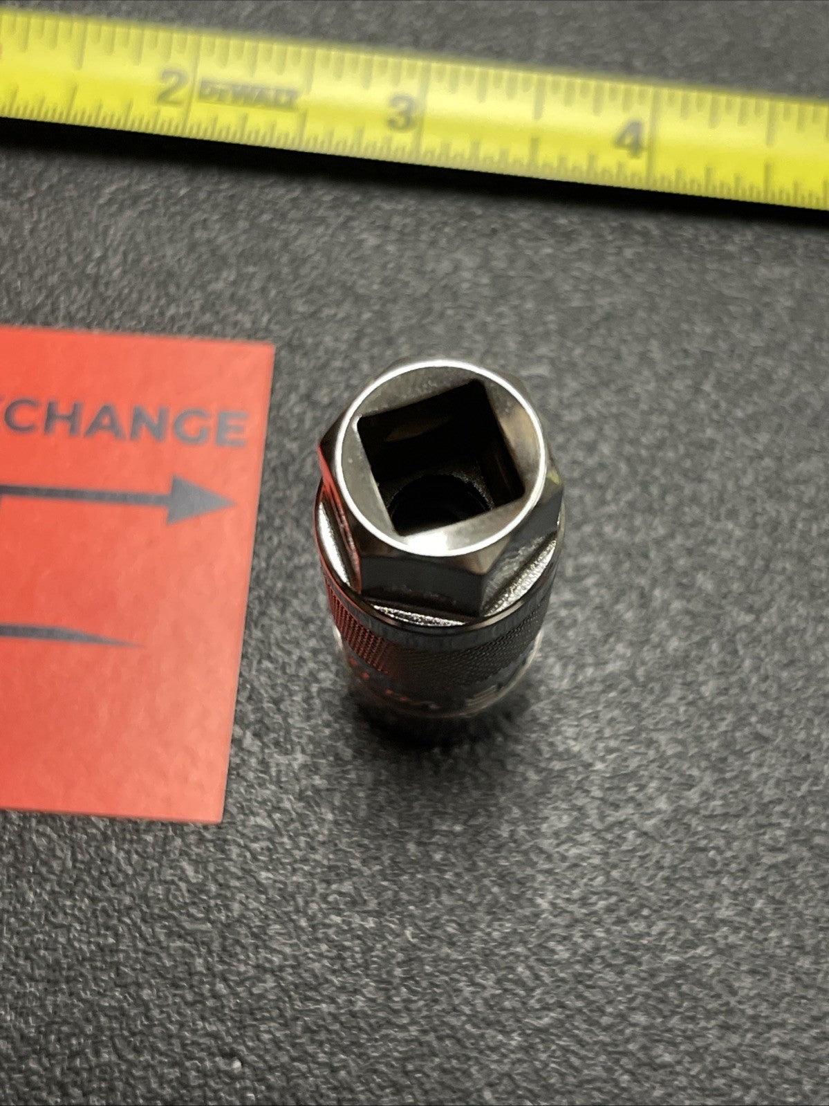 Snap-on Tools USA 3/8" Drive 9/16" SAE 6 POINT Spark Plug Socket S9716KA
