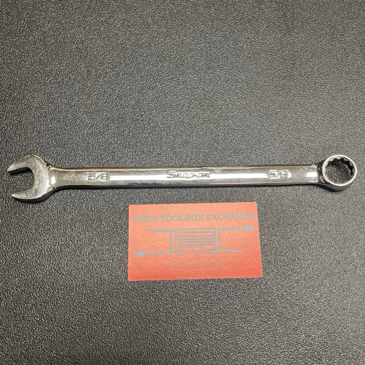 Snap-on Tools USA 5/8" SAE Standard Length Chrome Combo Wrench OEX20B