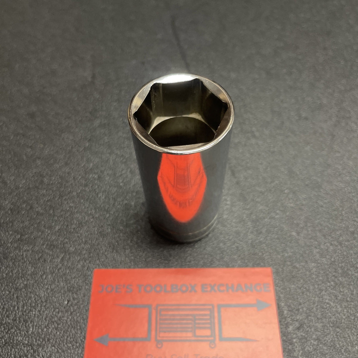 Snap-on Tools USA NEW 1/2" Drive 1-3/16" SAE Deep 6 Point Chrome Socket TS381