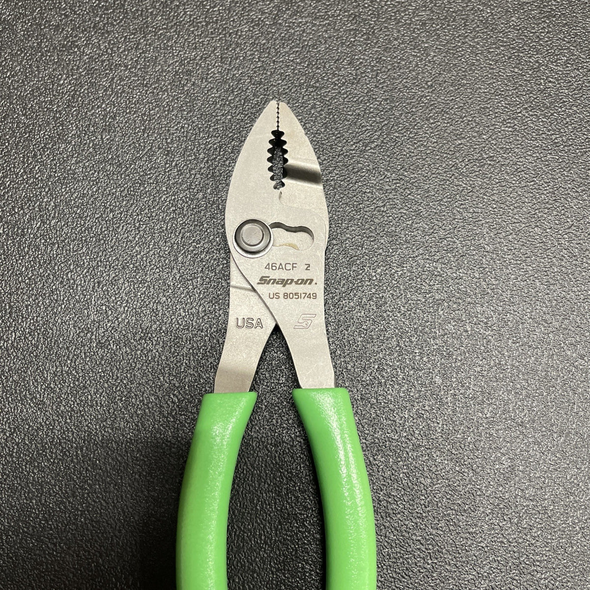 Snap-on Tools USA NEW GREEN 6" Talon Soft Grip Combo Slip-Joint Pliers 46ACFG