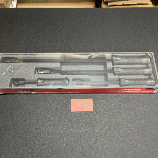 Snap-on Tools USA NEW GREY 4 pc Striking Prybar Set 8” 12” 18” 24” SPBS704ADT