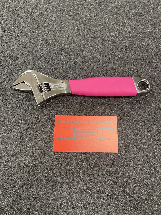 Snap-on Tools NEW ELECTRIC PINK 8" Flank Drive PLUS Adjustable Wrench FADH8C