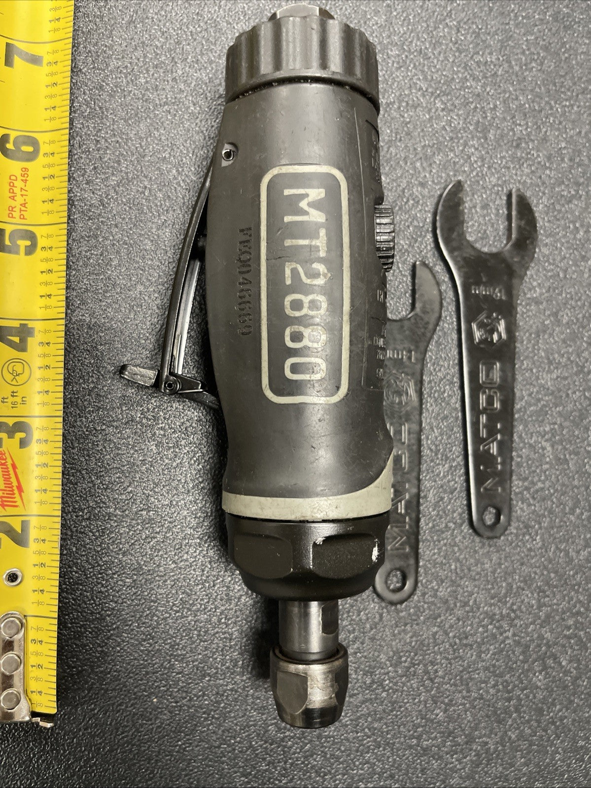 Matco Tools MT2880 .50HP Straight Die Grinder 22,000 RPM Black