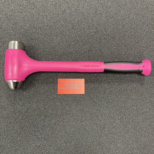 Snap-on Tools USA NEW ELECTRIC PINK 56oz Ball Peen Dead Blow Hammer HBBD56EP