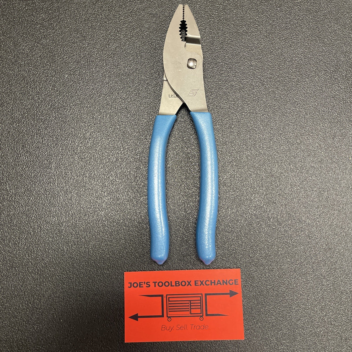 Snap-on Tools USA NOS LIMITED PEARL BLUE 8" Combination Slip-Joint Pliers 47ACF
