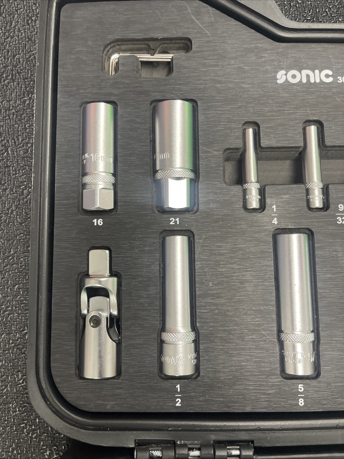 Sonic Socket Wrench Set MCS SAE SOCKET SET 1/4" 1/2", 85-PCS NEW