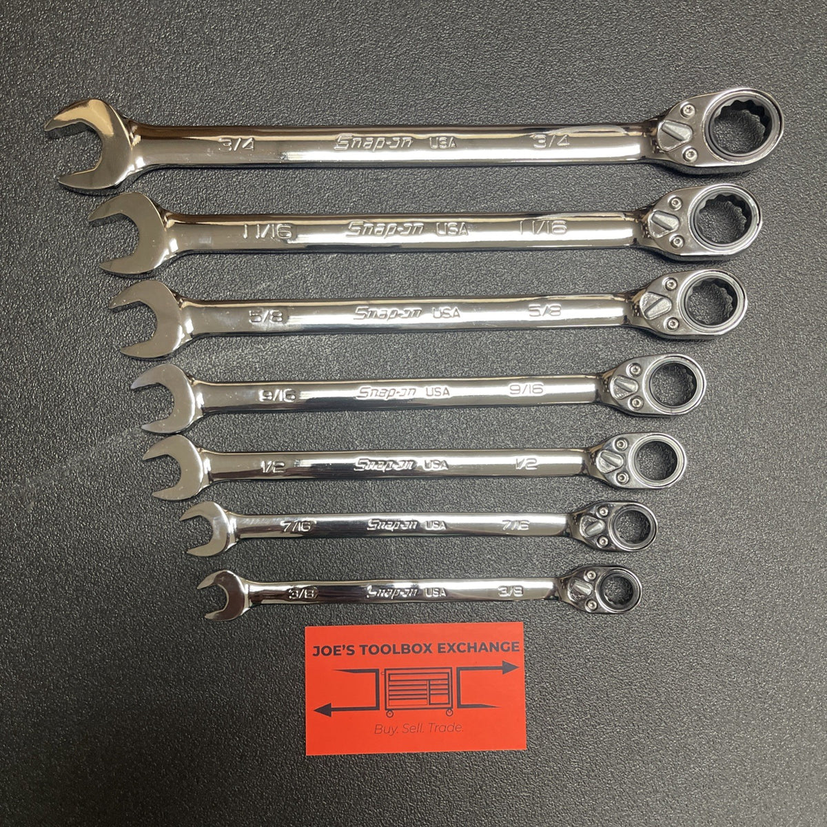 NEW SNAPON 12-Point SAE Flank Drive Plus Reversible Ratcheting SOXRR707A