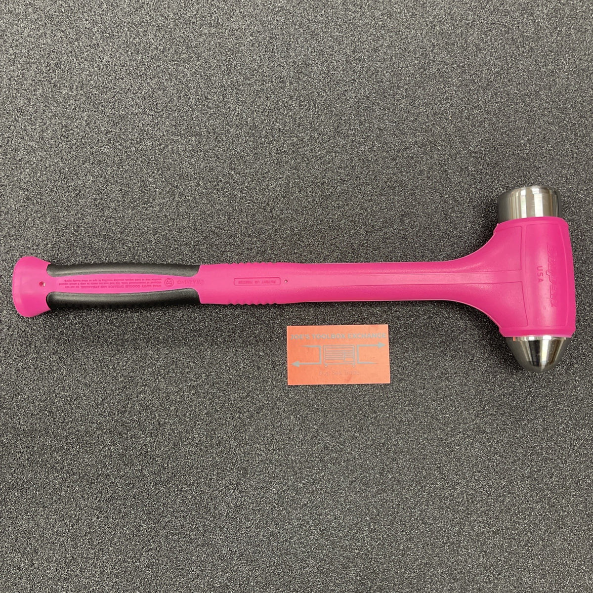Snap-on Tools USA NEW ELECTRIC PINK 56oz Ball Peen Dead Blow Hammer HBBD56EP
