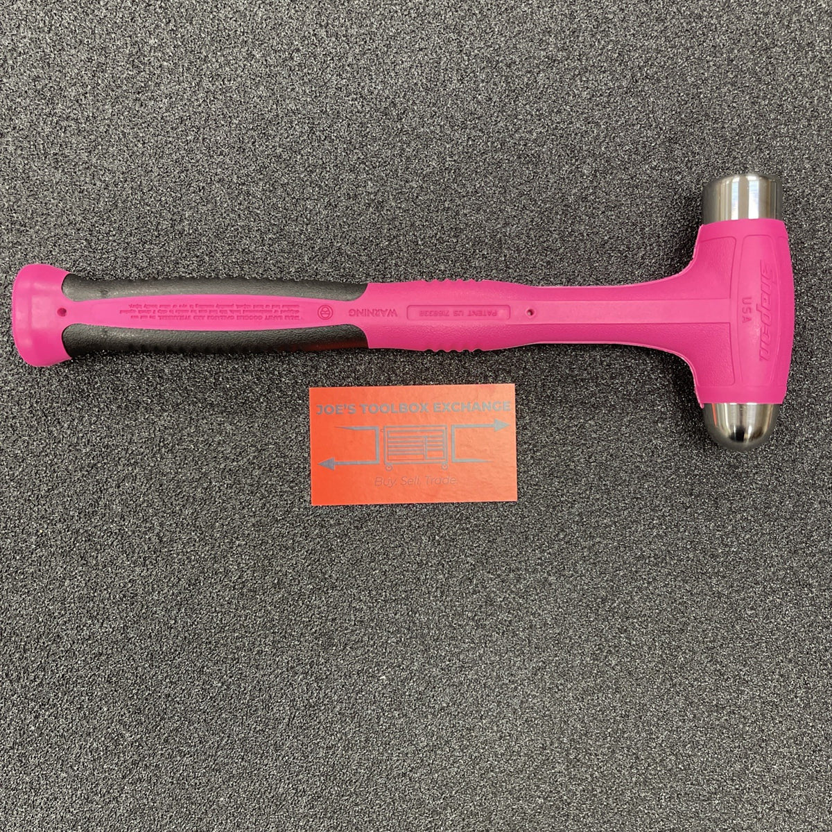 Snap-on Tools USA NEW ELECTRIC PINK 16oz Ball Peen Dead Blow Hammer HBBD16EP
