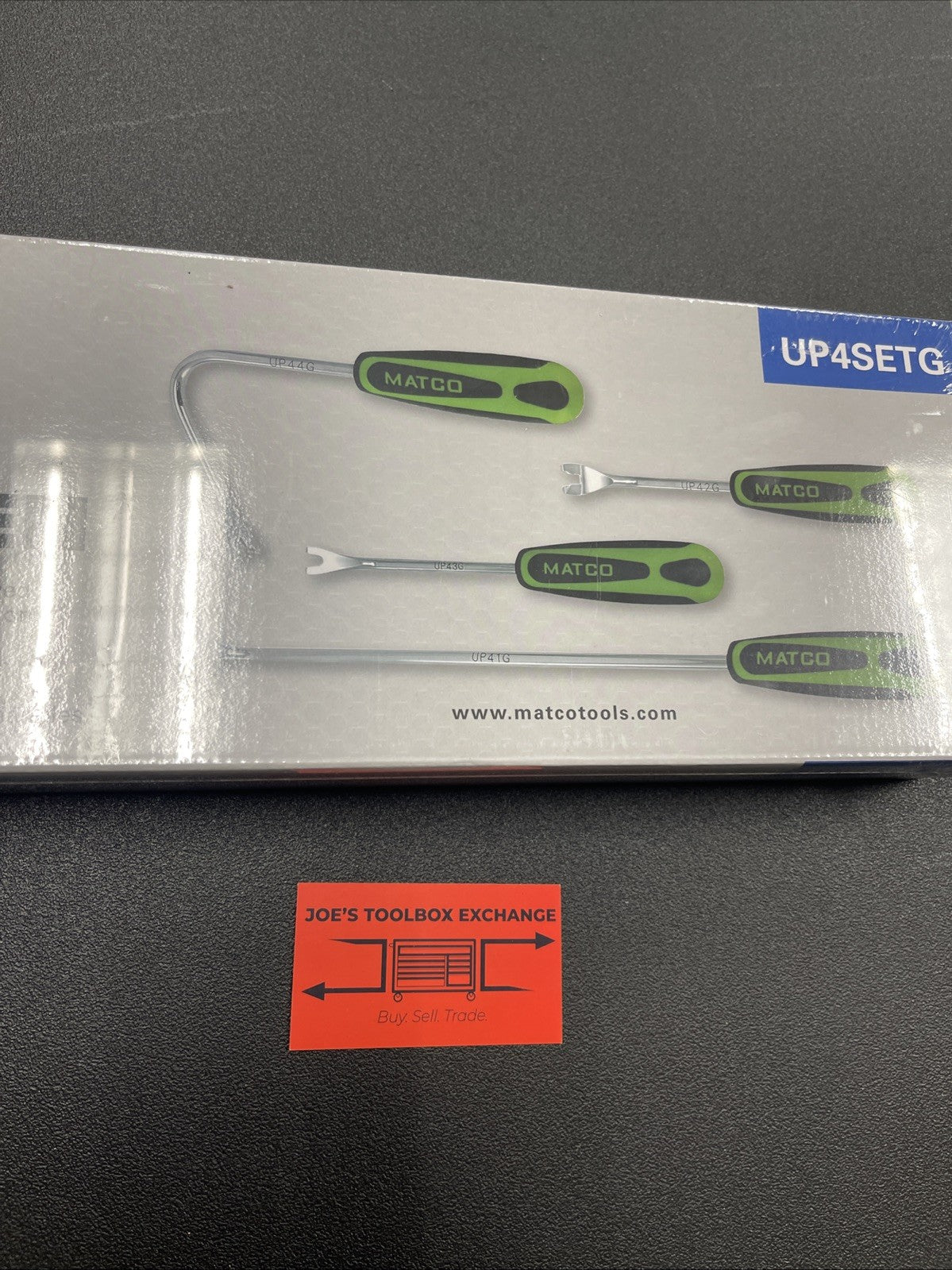 NEW Matco Tools 4-Piece Upholstery Tool Set - UP4SET - UPSETG Green