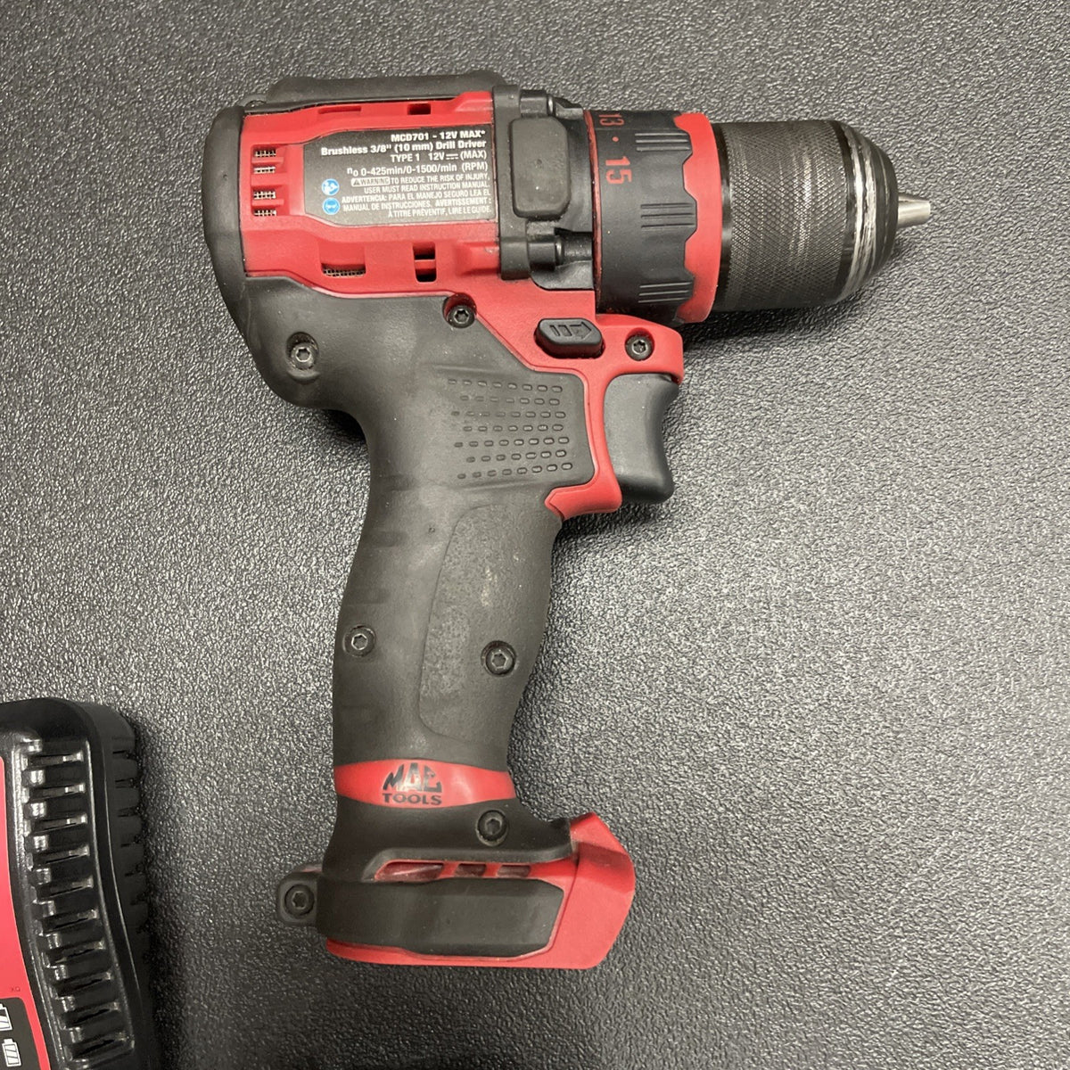 MAC Tools MCD701G2 12V MAX 3/8" BRUSHLESS DRILL/ DRIVER KIT 