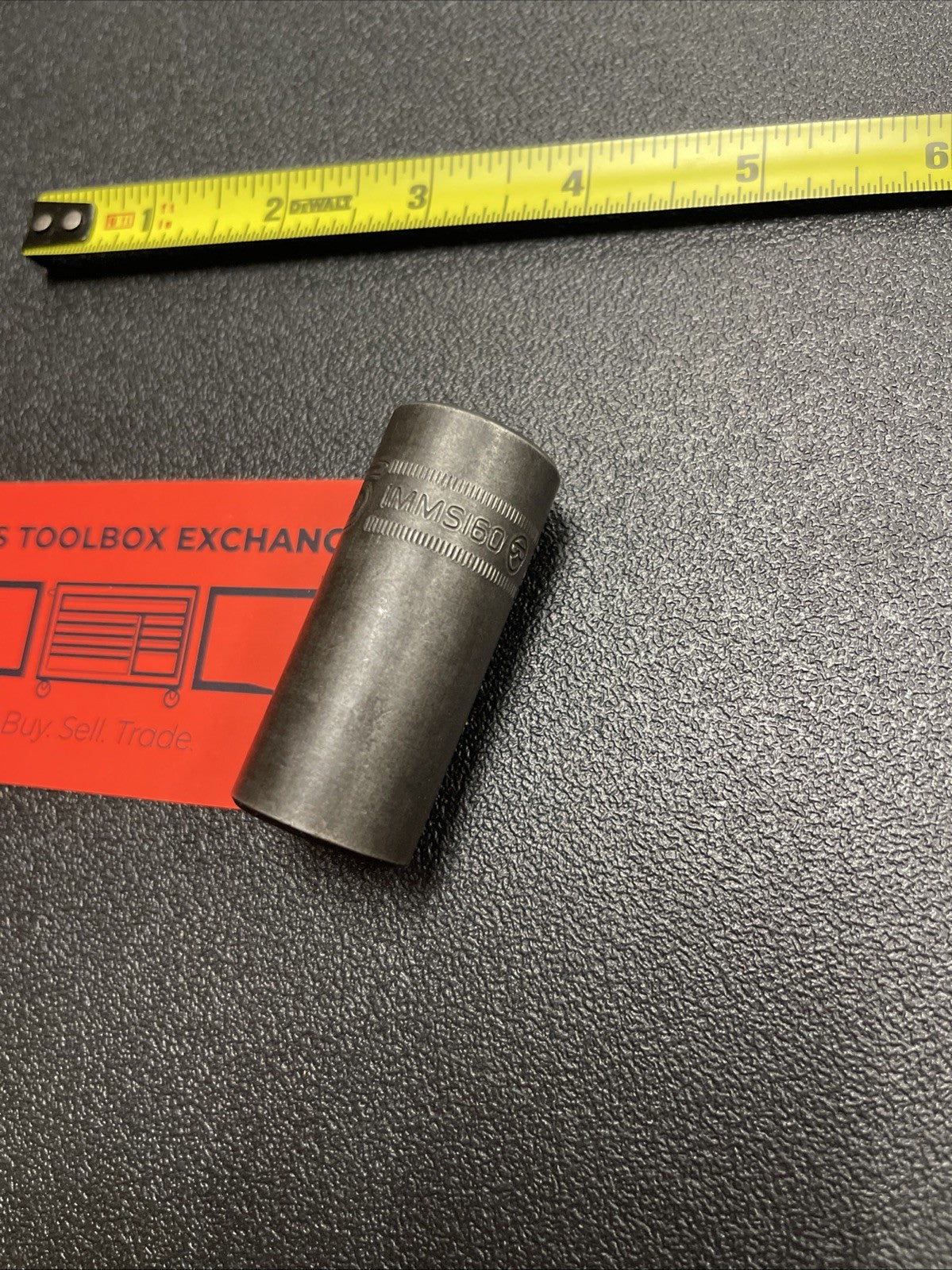 Snap-on Tools 1/2" Drive 6-POINT Metric 16mm SEMI-DEEP Impact Socket IMMS160