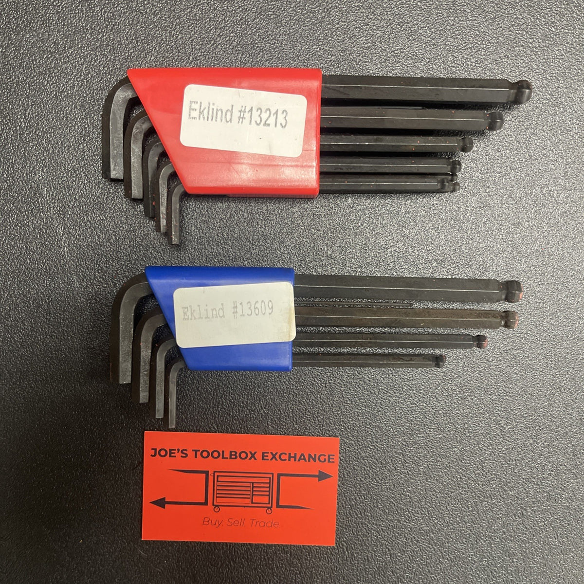 Eklind Ball End Hex Wrench SAE Metric 22Pc Set Kit Combo 13609, 13213