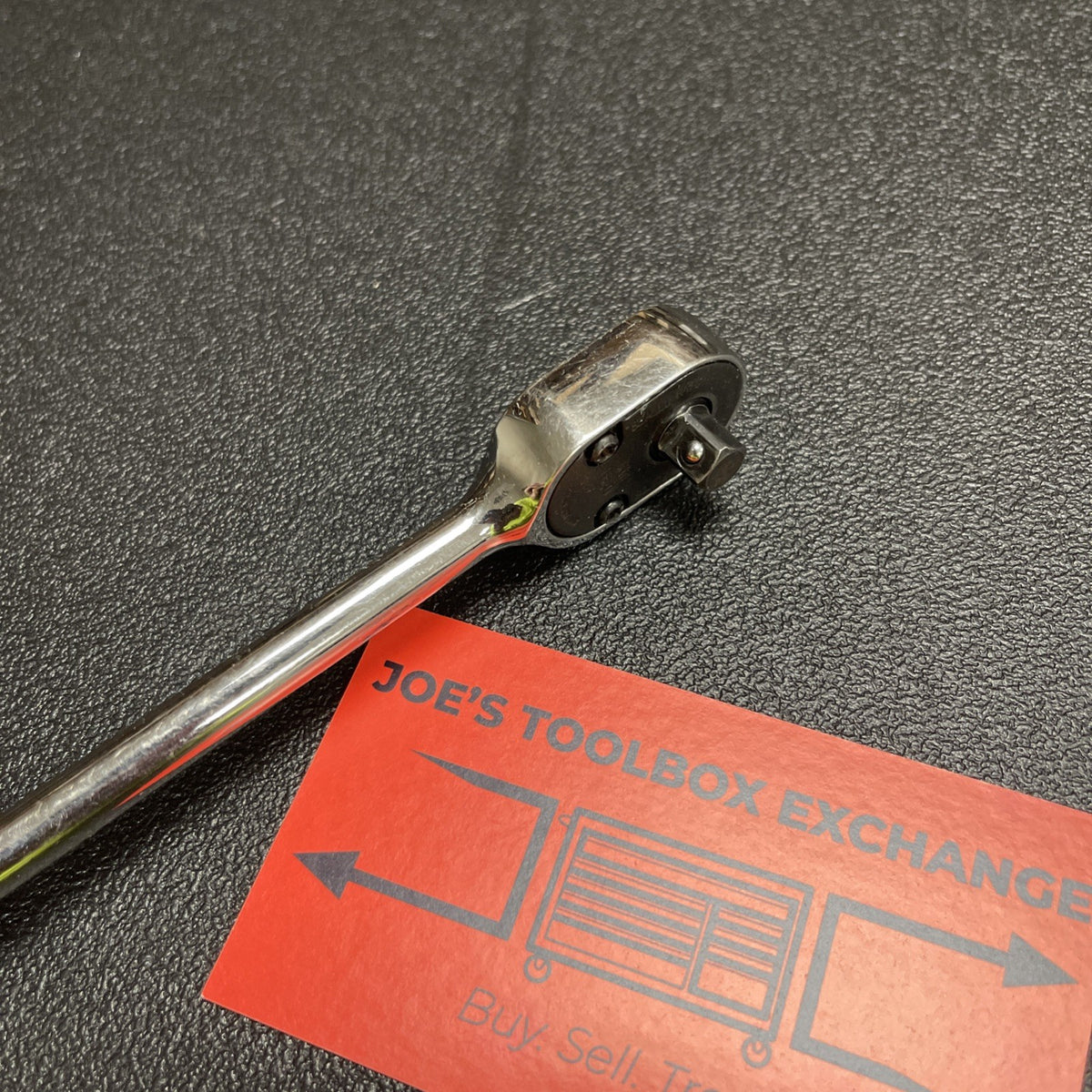 Snap-on Tools USA 1/4" Drive Chrome Long Handle Fixed Head Ratchet TL72