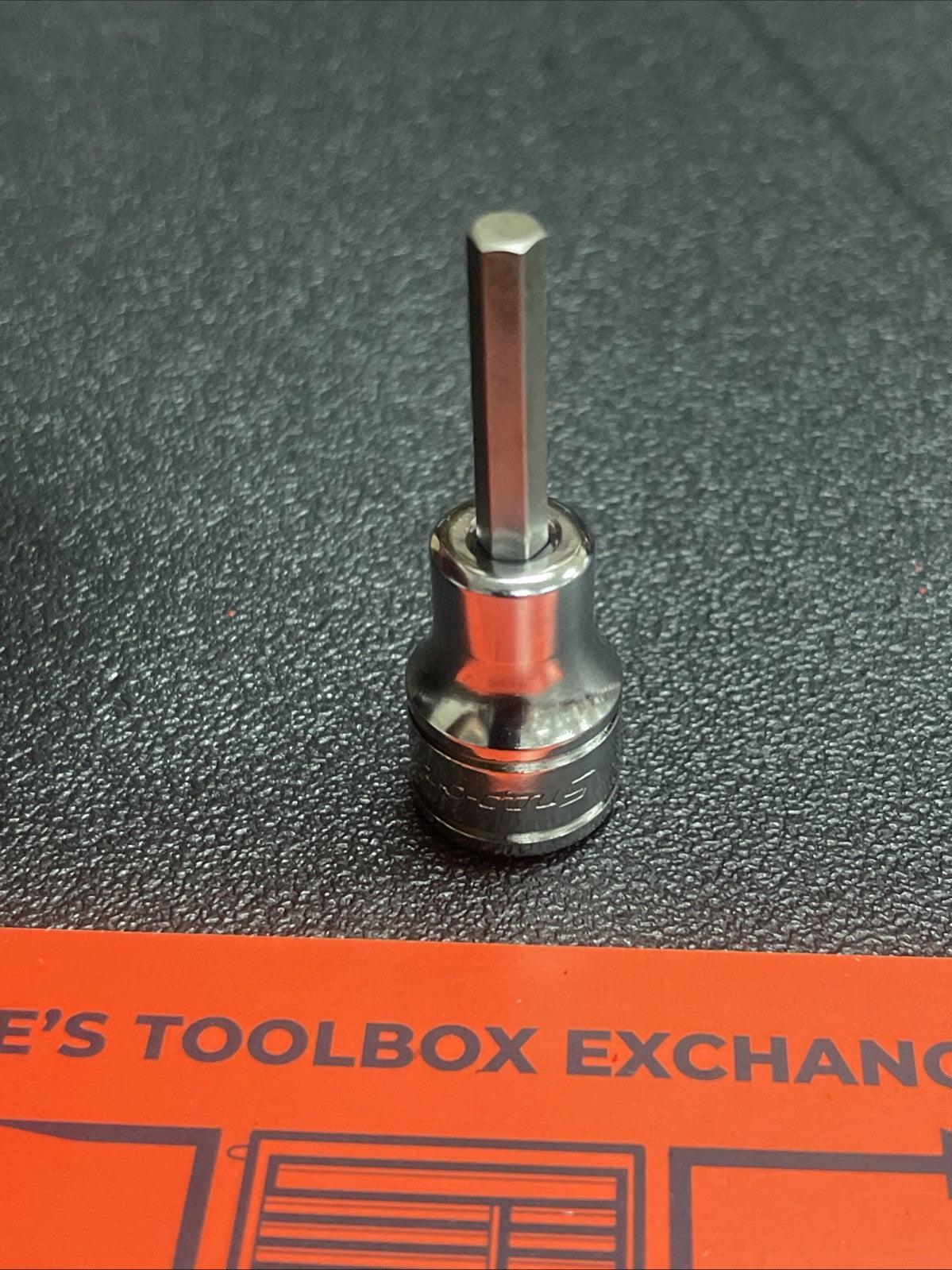 Snap-On Tools USA NEW 3/8" Drive 3/16" SAE Standard Hex Bit Chrome Socket FA6E