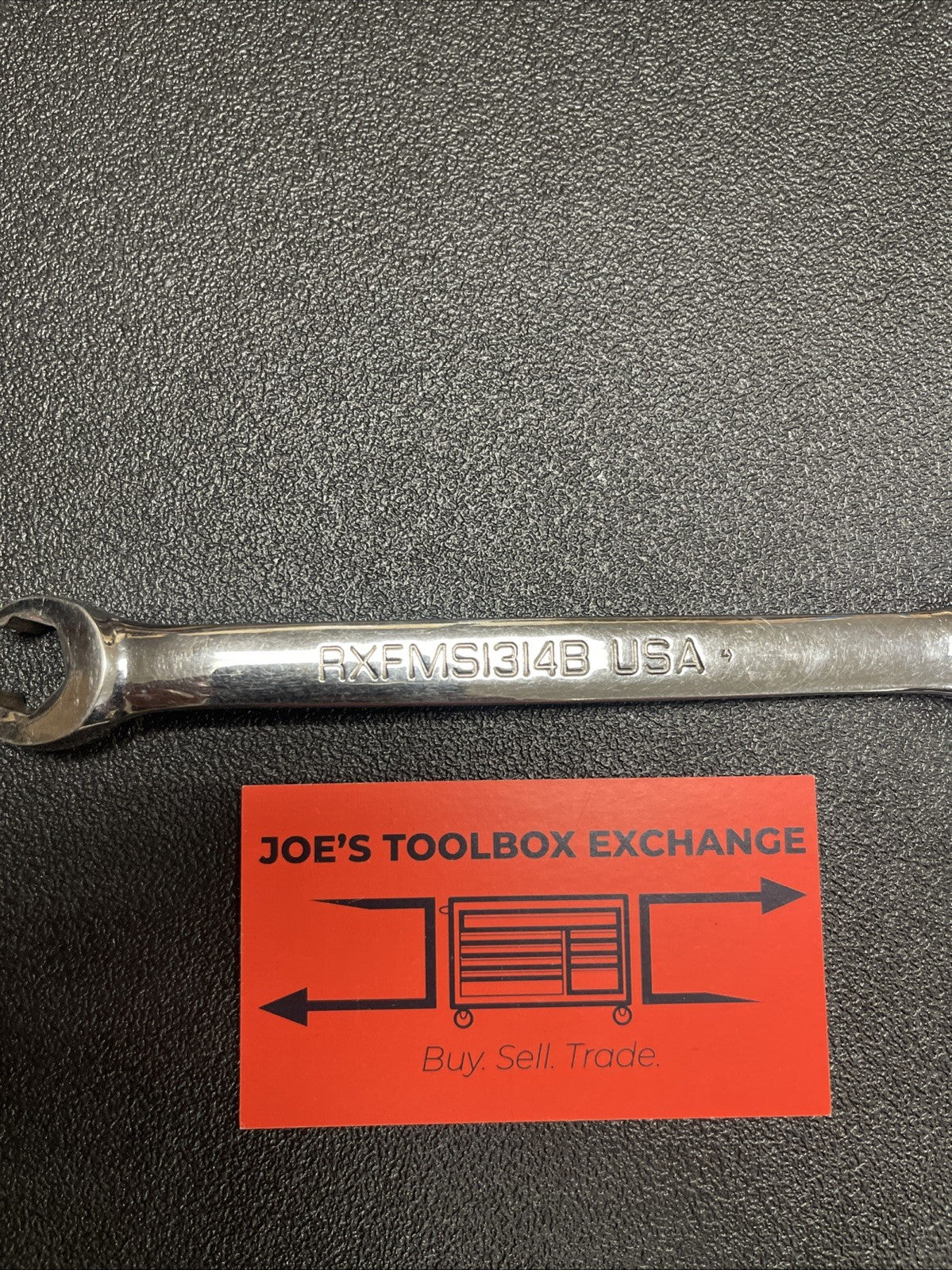 Snap-on Tools USA 13mm - 14mm Metric Double End Flare Nut Wrench RXFMS1314B