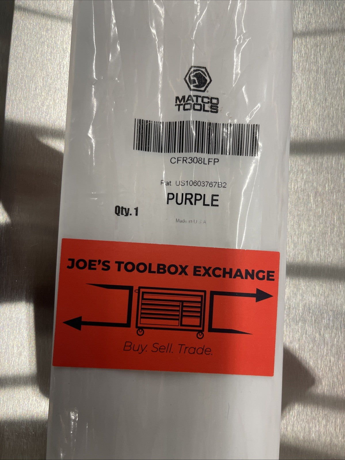 Matco Tools CFR308LFX 1/2” Drive 33-3/8” RATCHET NEW! Purple Handle CFR308LFP