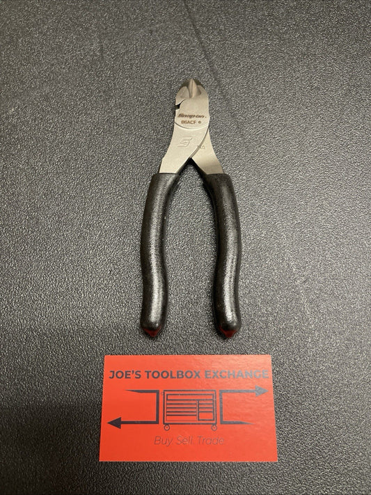Snap-on Tools USA NEW BLACK Soft Grip 6" Diagonal Cutter Pliers 86ACFBK