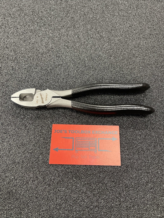 Snap-on Tools USA NEW BLACK 7" Soft Grip Lineman's Pliers 57AHLPBK