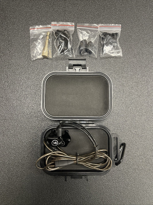 Mackie MP-120 Single Dynamic Driver Professional In-Ear Monitors