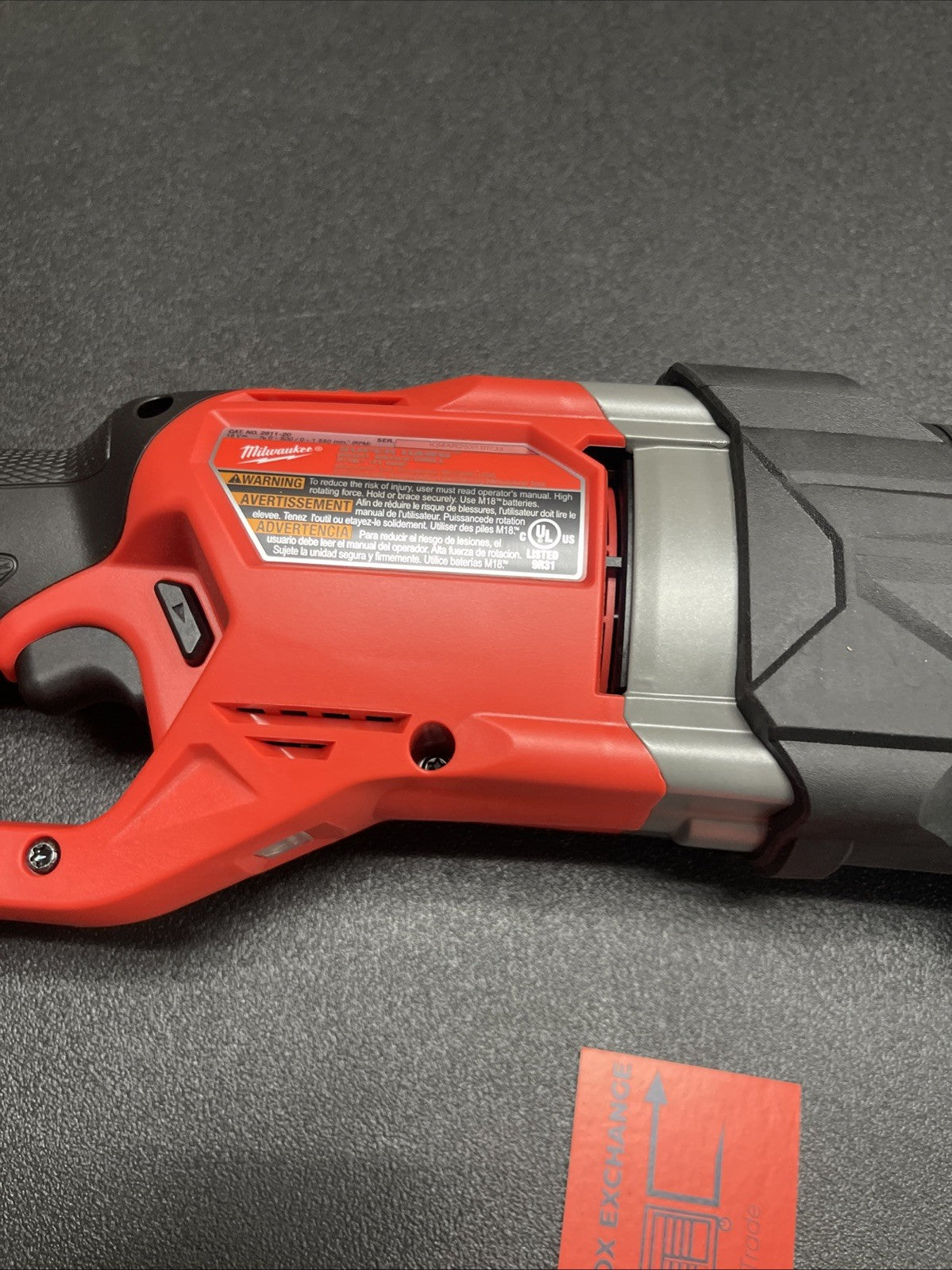 Milwaukee NEW 2811-20 M18 FUEL SUPER HAWG Right Angle Drill w/QUIK-LOK