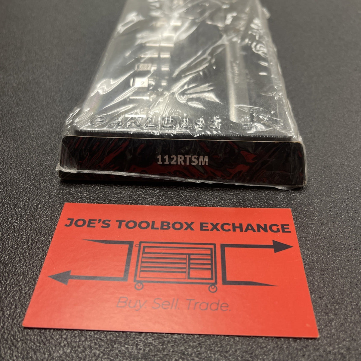 Snap-on NEW 112RTSM 12pc 1/4" Metric Flank Drive Low Pro Ratchet/Socket Set