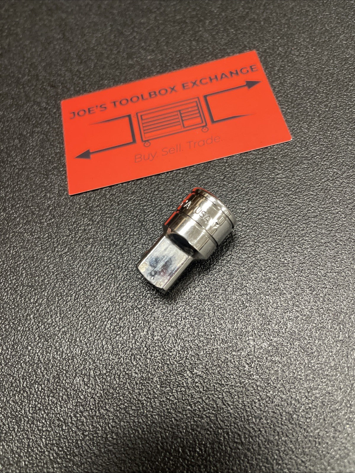 Snap On 3/8"F To 1/2"M Chrome Adaptor Socket USA A2A