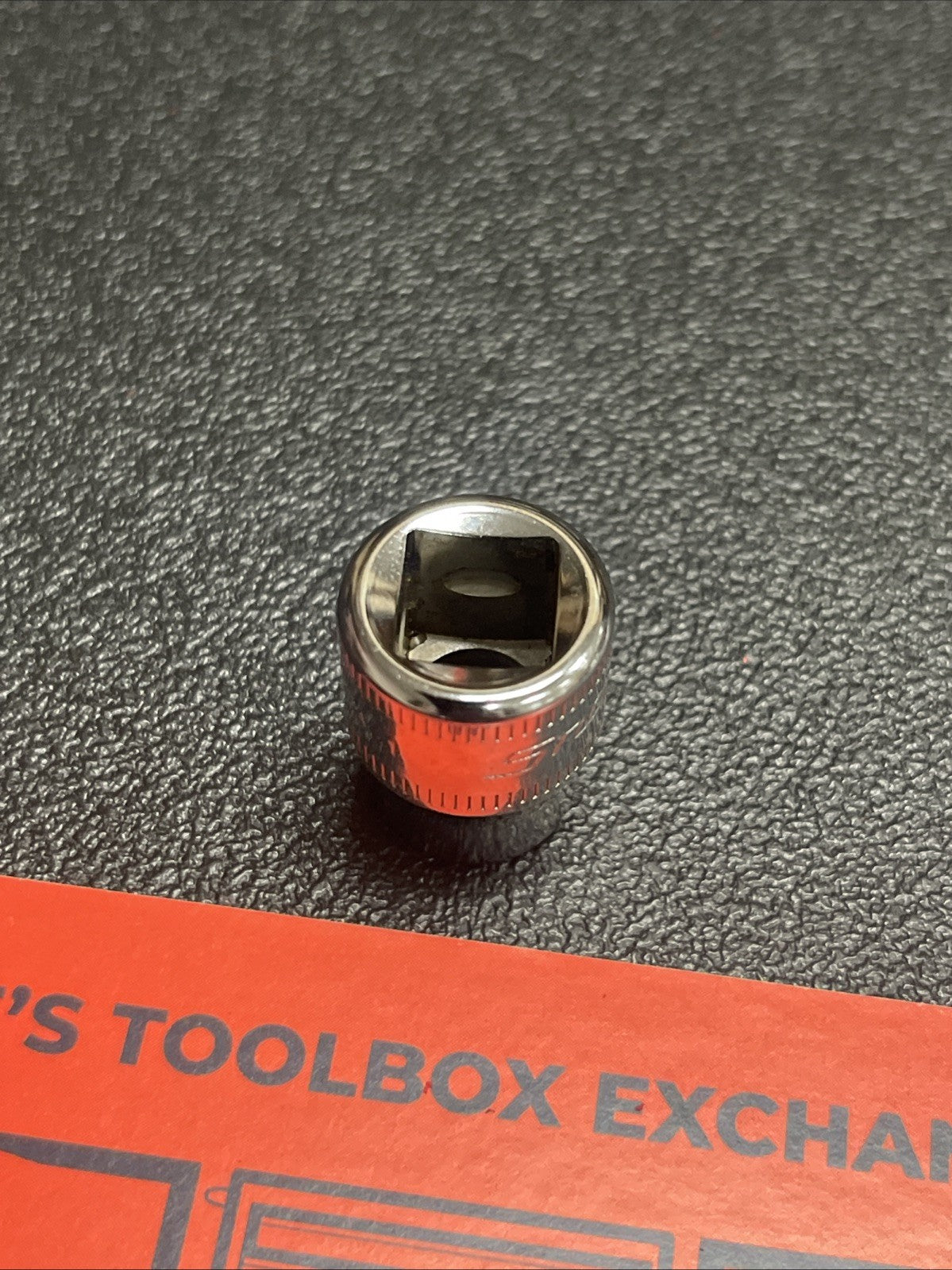 snap-on tools 3/8" drive metric socket 10mm chrome shallow 12 point new FM10
