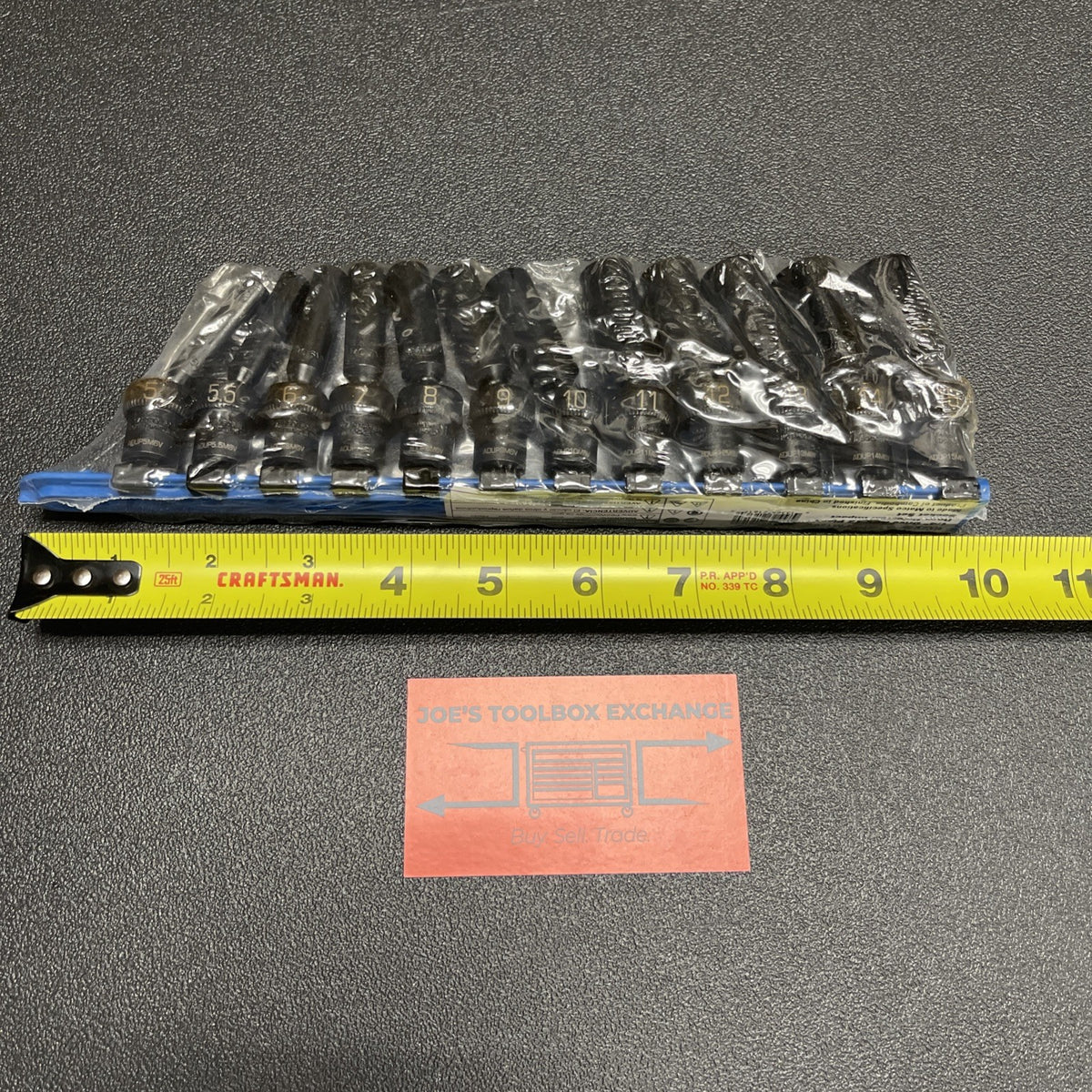 MATCO 12 PIECE 1/4" DRIVE METRIC ADV DEEP UNIVERSAL IMPACT SOCKET SET SADUPM126V